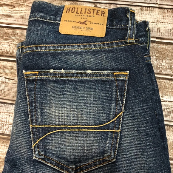 Hollister men slim straight jeans size 28x28 - Picture 5 of 7